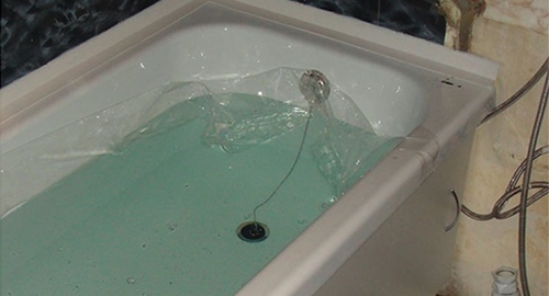 Установкой акрилового вкладыша | Тайшет